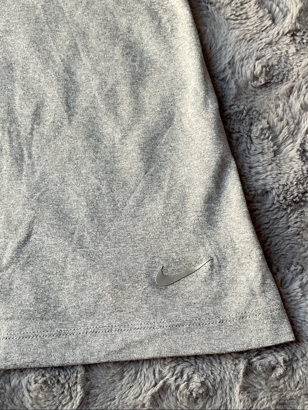 Nike Dri-FIT Light Gray Racerback Tank Top - Picture 2 of 4